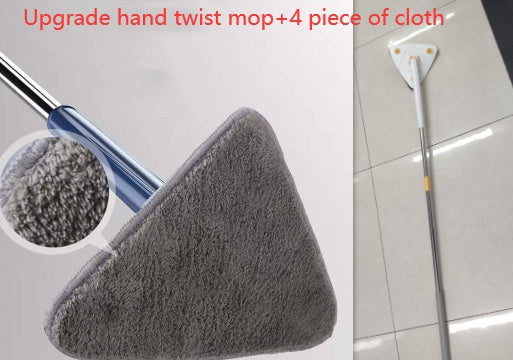 360 Extendable Triangle Rotatable Adjustable Cleaning Mop - Lets Take It Now