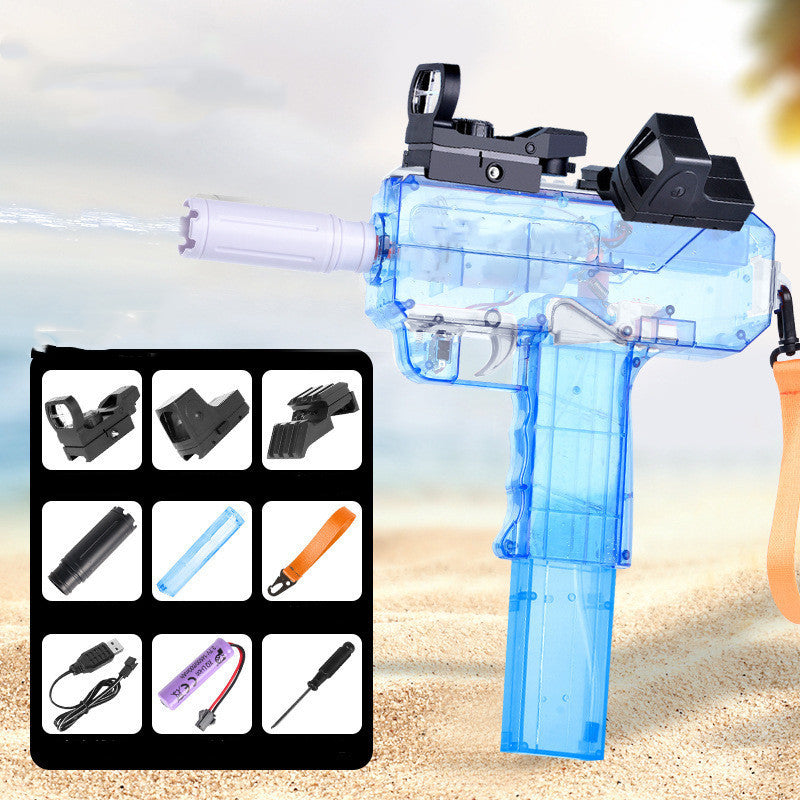 Fully Automatic Powerful Electric Burst Water Gun - Lets Take It Now