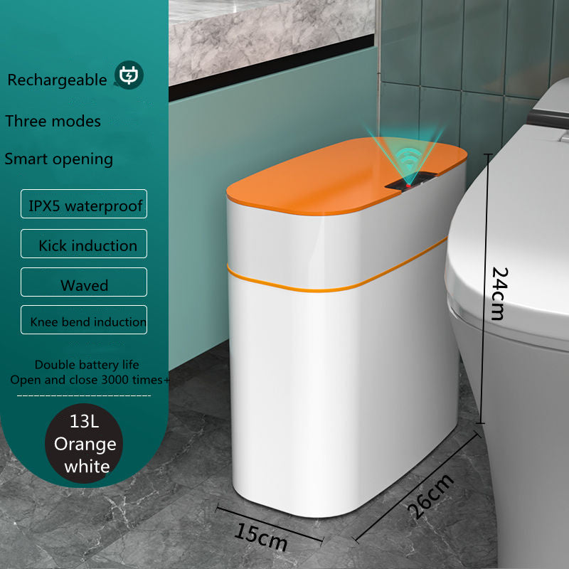 Smart Trash Can With Lid For Bedroom And Living Room - Lets Take It Now