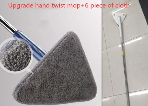 360 Extendable Triangle Rotatable Adjustable Cleaning Mop - Lets Take It Now