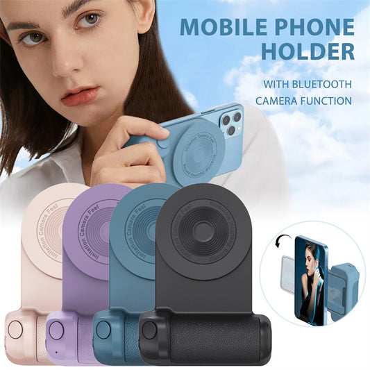 Multifunctional Magnet Camera Phone Handle Holder - Lets Take It Now