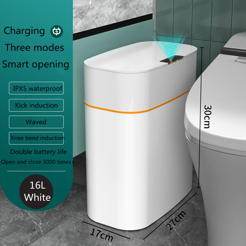 Smart Trash Can With Lid For Bedroom And Living Room - Lets Take It Now