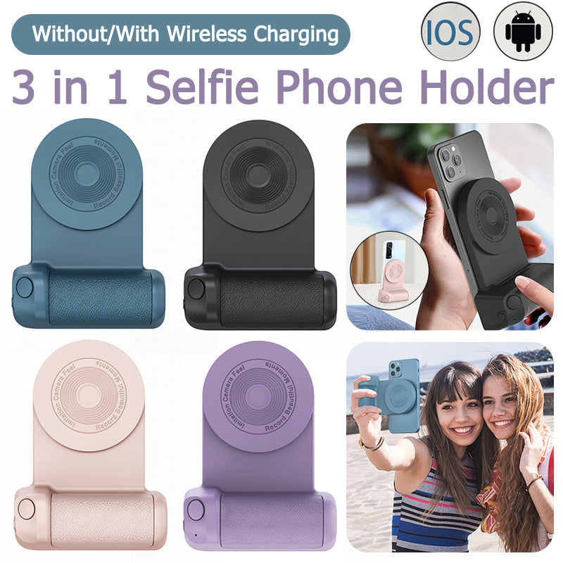 Multifunctional Magnet Camera Phone Handle Holder - Lets Take It Now