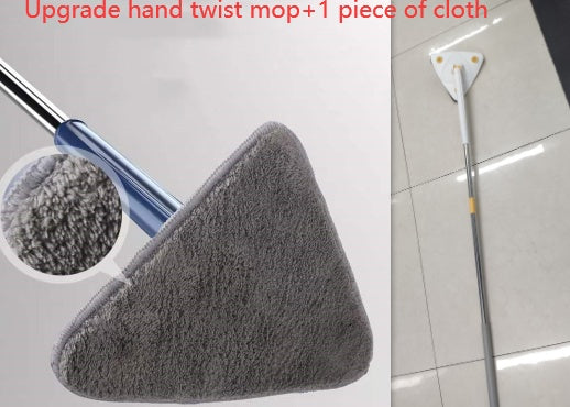 360 Extendable Triangle Rotatable Adjustable Cleaning Mop - Lets Take It Now