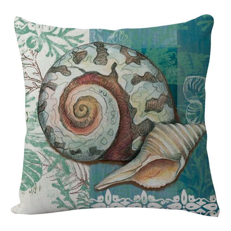 Cushion Covers Sea Turtle Printed Throw Pillow Cases - Lets Take It Now