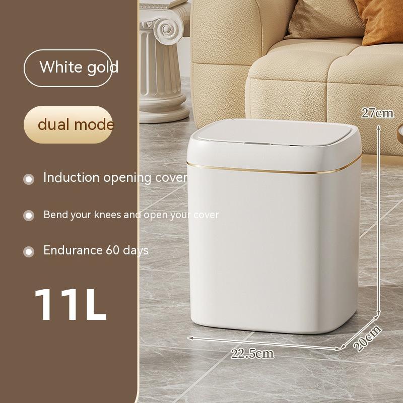 Smart Trash Can With Lid For Bedroom And Living Room - Lets Take It Now