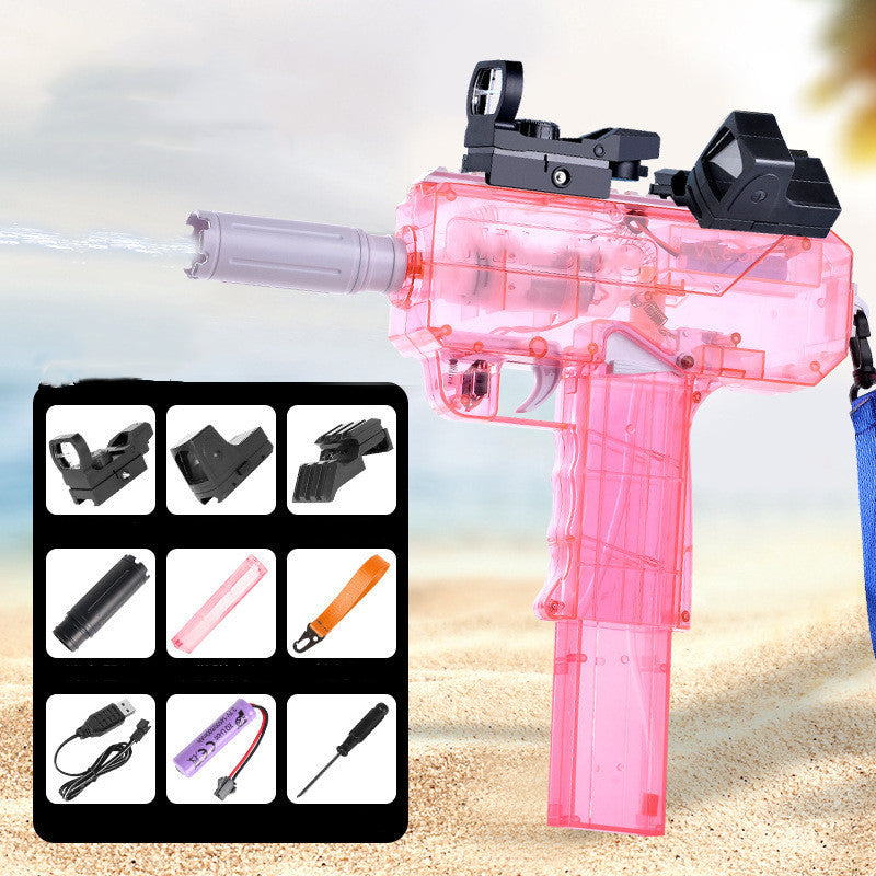 Fully Automatic Powerful Electric Burst Water Gun - Lets Take It Now