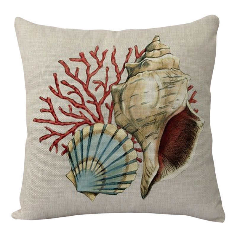 Cushion Covers Sea Turtle Printed Throw Pillow Cases - Lets Take It Now