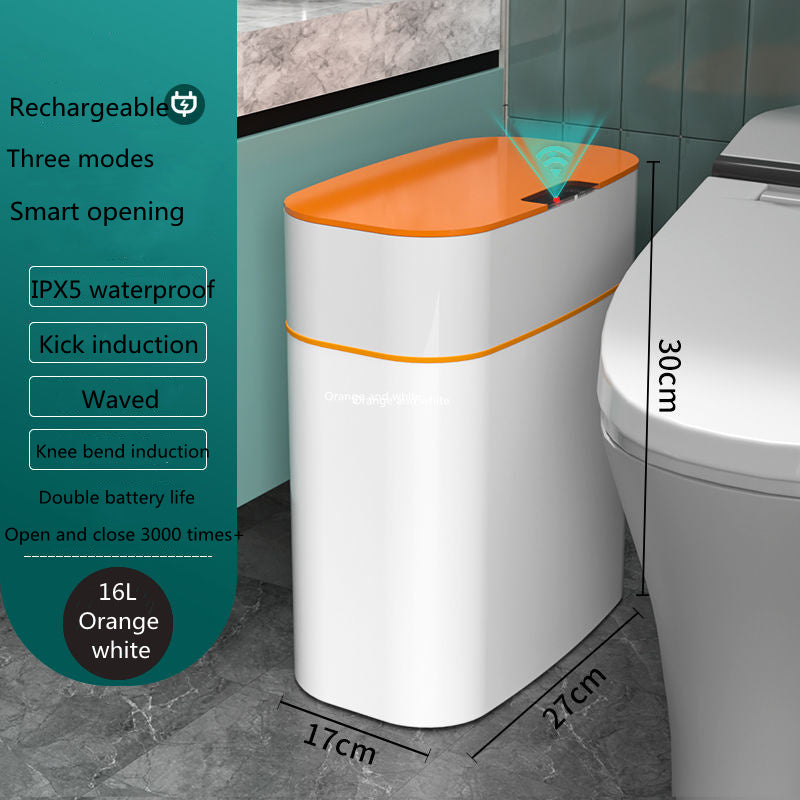 Smart Trash Can With Lid For Bedroom And Living Room - Lets Take It Now